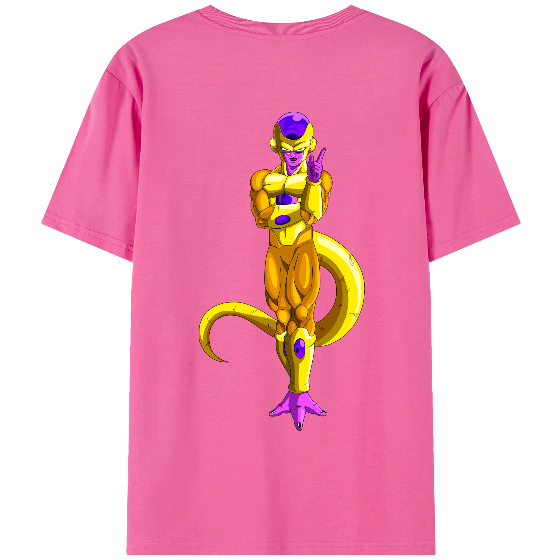 （画像用） ドラゴンボール フリーザ DRAGON BALL Frieza レディース半袖Tシャツ(バックプリント)